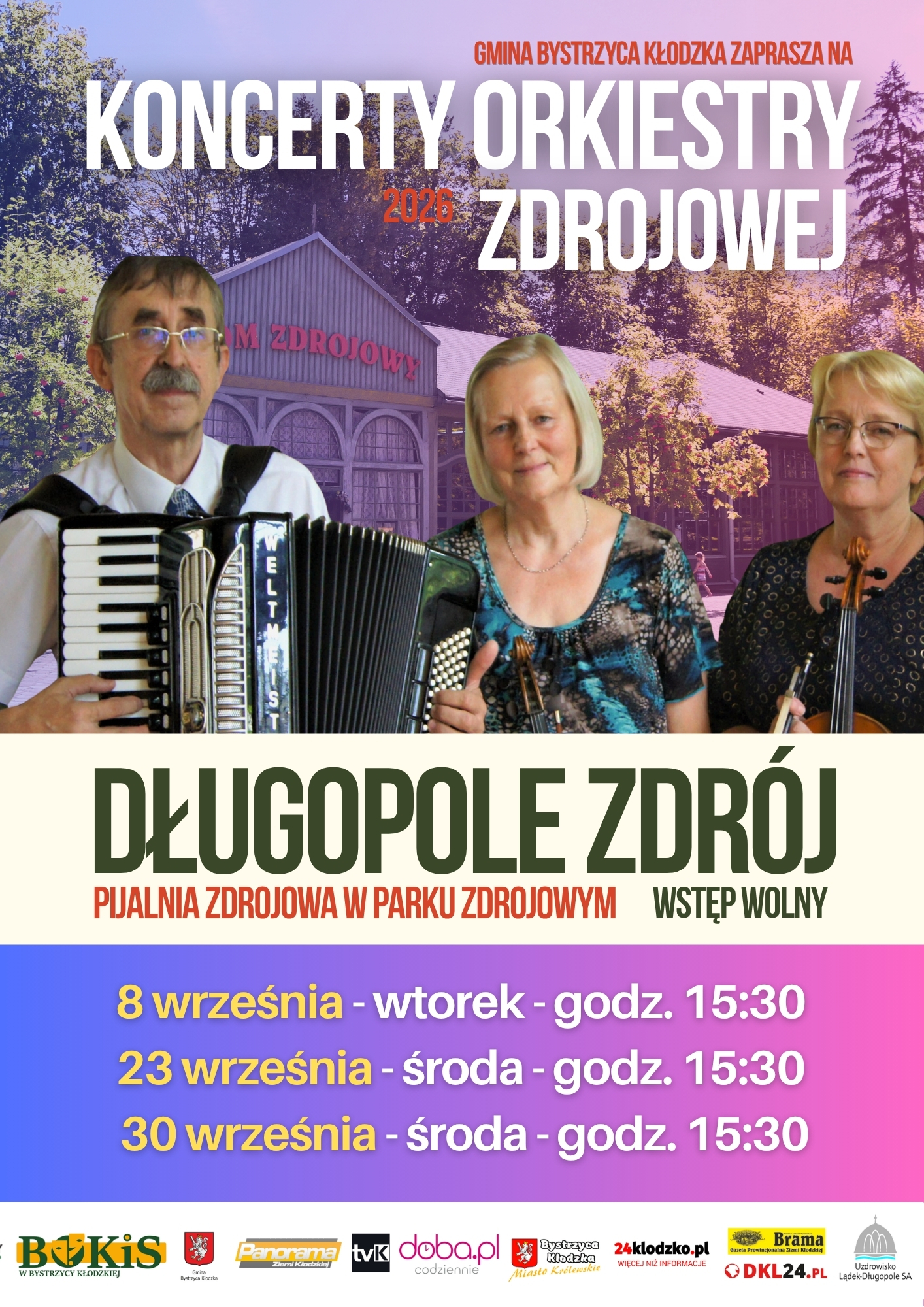 KONCERTY ORKIESTRY ZDROJOWEJ