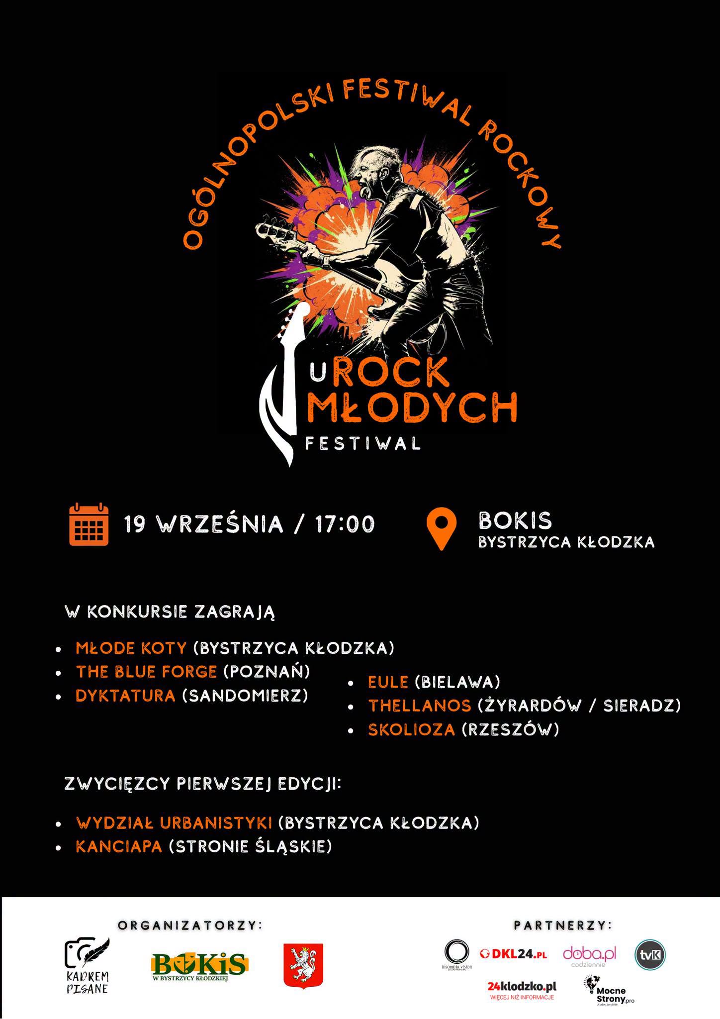 OGÓLNOPOLSKI FESTIWAL ROCKOWY uROCK MŁODYCH