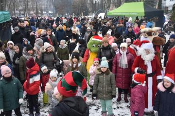 Mikołajki w Parku Miejskim