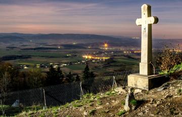Taras widokowy przy Sanktuarium Matki Bożej Przyczyny Naszej Radości 