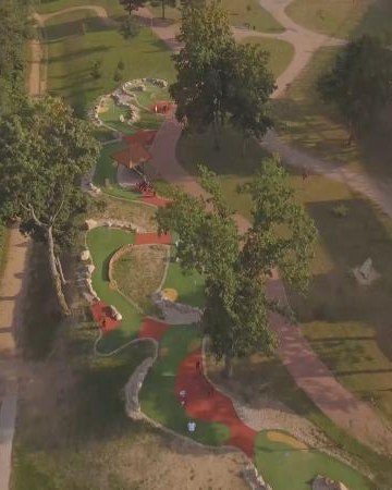 Mini golf i plac zabaw