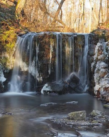 Wodospad w Starym Brusnie