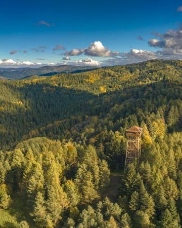 Wieża widokowa na górze Malnik