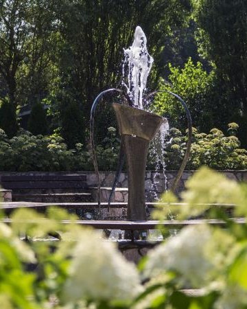 Fontanna przy Deptaku